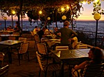 In der Taverne am Voulimeneas-Strand