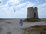 eine der alten Windmühlen