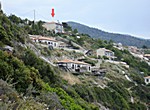 die Milos Bay Villas mit unserem Ferienhaus