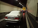 Wieder Warten im Tunnel