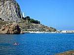 Rocca di Cefalù, Faro und Marina