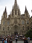 Die gotische Kathedrale von Barcelona