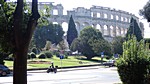 Das r&ouml;mische Amphitheater Pula ist das sechstgr&ouml;&szlig;te Amphitheater der Antike